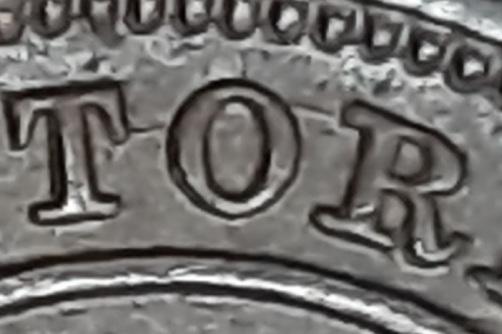 Ceylon-1870-1/4-Cent----Internal-Die-Breaks-&-Off-Struck-/-Doubling-In-Obve
